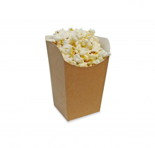 Snack Case (Χάρτινη Συσκευασία Kraft για Pop Corn, Doritos, Τηγανιτές πατάτες)